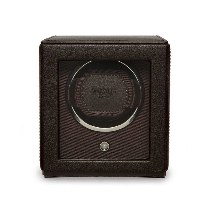 Wolf Watch Winder - Cub Single Watch Winder With Cover | Manfredi Jewels