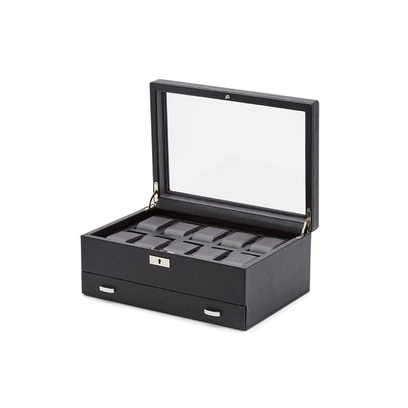 Wolf Accessories - Viceroy 10Pc Watch Box W/ Drawer | Manfredi Jewels